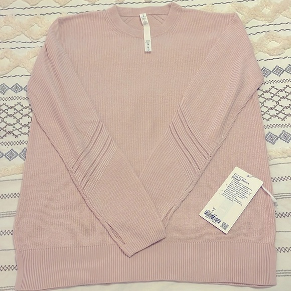 Lululemon sz 8 Time To Restore sweater - Picture 5 of 6